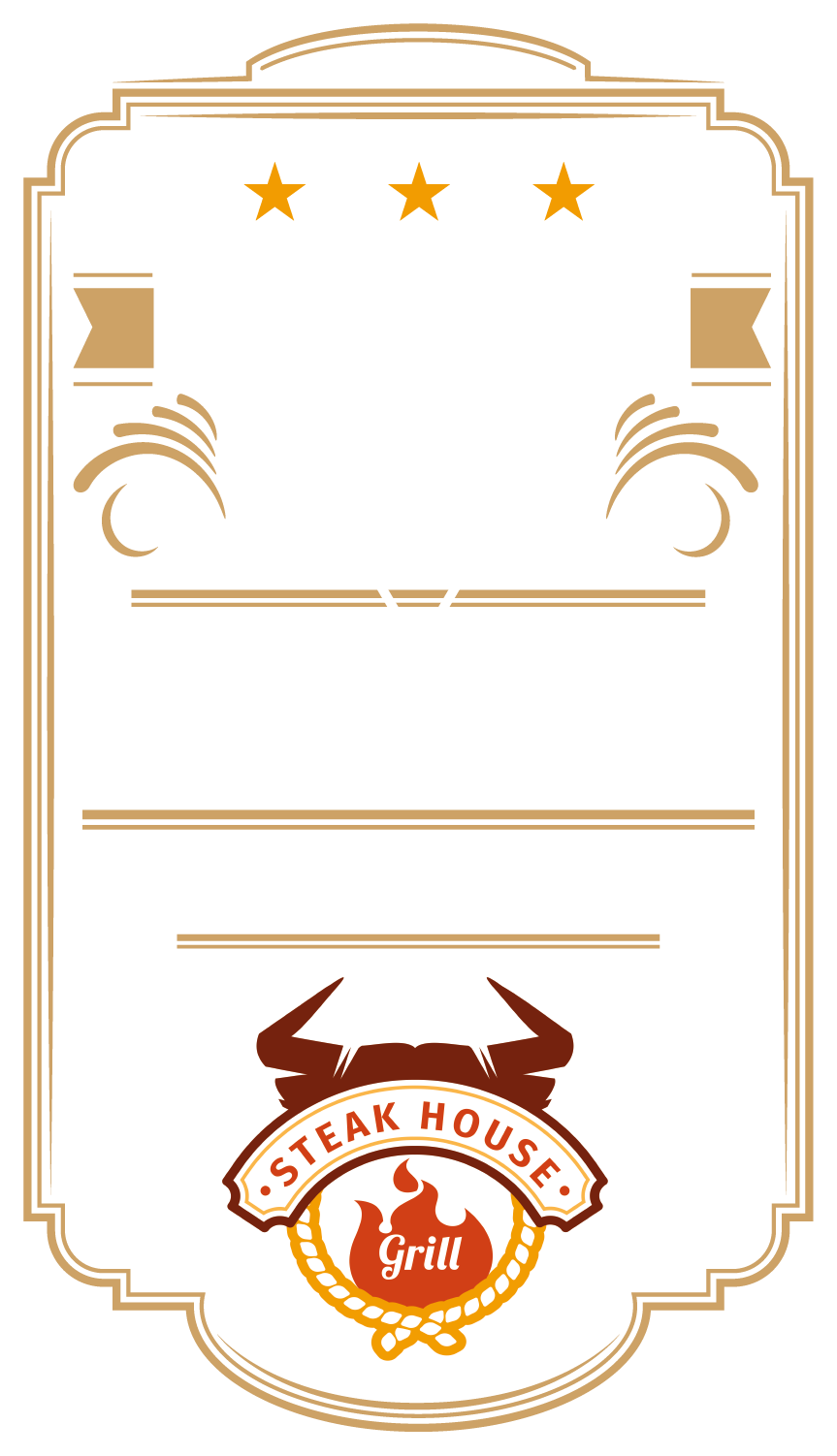 Logo square food & drink